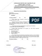 Proposal Madrasah Diniyah