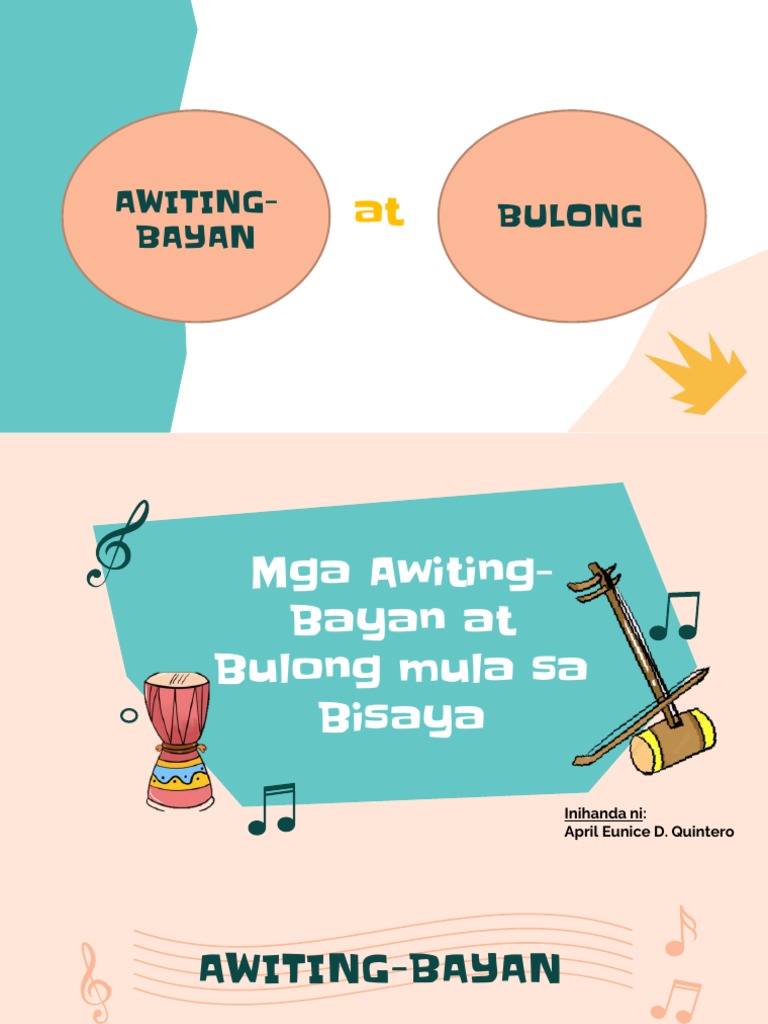 Awiting-Bayan & Bulong | PDF
