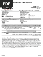 Load Confirmation & Rate Agreement #43285 Date-07.22.2023