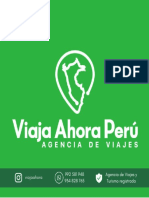 Catalogo Viaja Ahora Perú