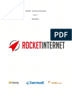 Business Analysis of Rocket Internet