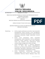 2017-Permen PUPR-nomor-18 - PRT - M - 2017 - (Peraturanpedia - Id)