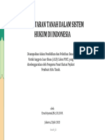 Pendaftaran Tanah Sistem Hukum (20 Juli 2023) OKE