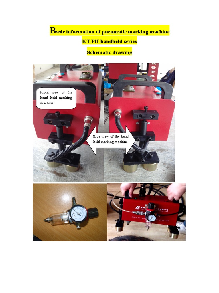 ThorX6 Manual for Pneumatic Marking Machine | PDF | Computer File ...