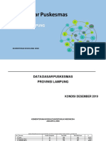 Buku Data Dasar Puskesmas Provinsi Lampung 2020