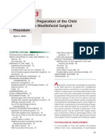 Chapter 3 Psychological Preparation of The Child Undergoing A Maxillofacial Surgical Procedure