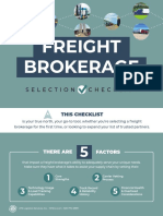 Freight Brokerage Selection Checklist-2