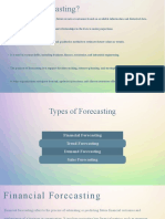 Forecasting