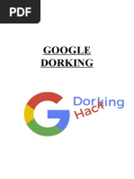 Google Dork Report