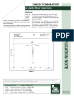 Determination of Solidus and Liquidus Alloys Temperatures 97831 r2