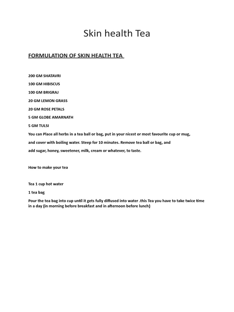 skin-health-tea-pdf-vitamin-dietary-fiber