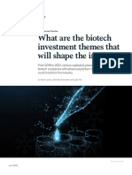 What Are The Biotech Investment Themes That Will Shape The Industry Final