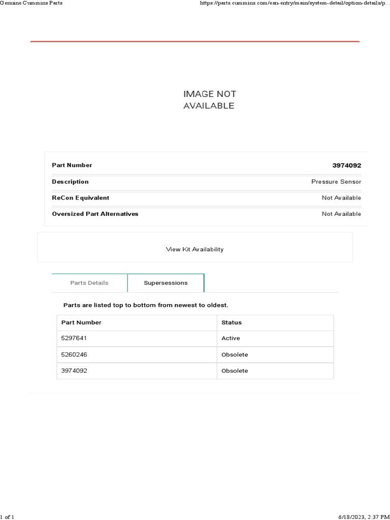 Fuel Pressure Sensor | PDF