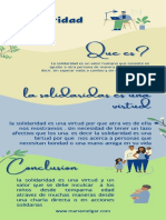 Infografía Balance Vida Trabajo Ilustraciones y Ondas Azul y Verde