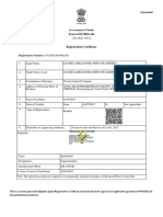 Amended GST Cerificate