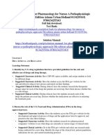 Pharmacology For Nurses A Pathophysiologic Approach 5th Edition Adams Urban Holland 013425516X Solution Manual