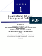 Ob Textbook - Chapter 1 - Ob - Management Challenge
