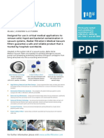 Walker Filtration Alpha Medical Vacuum Filter Datasheet