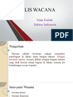 Materi Kuliah B. Indo (Menulis Wacana)