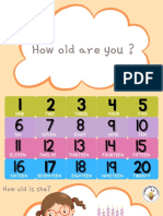 How Old Are You ?