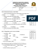 Soal PAT Kelas 2 2022