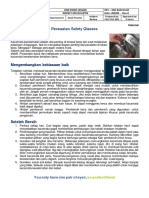 OPL - HSE Bullettin - Safety Glasses Maintenance - Bahasa