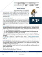 OPL 9 - HSE Bullettin - Manual Handling