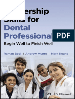Leadership Skills for Dental Professionals - 2022 - Bedi