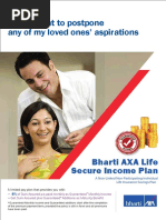 Secure Income Plan Brochure