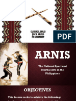 ARNIS PPT History Equipment Benefits