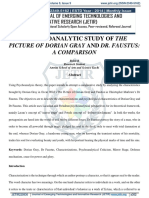 A Psychoanalytic Study of The Picture of Dorian Gray and DR Faustus - A Comparison