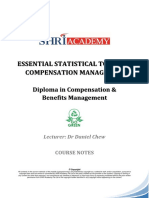 Course Notes - Essential Statistical Tools M7 2023 July
