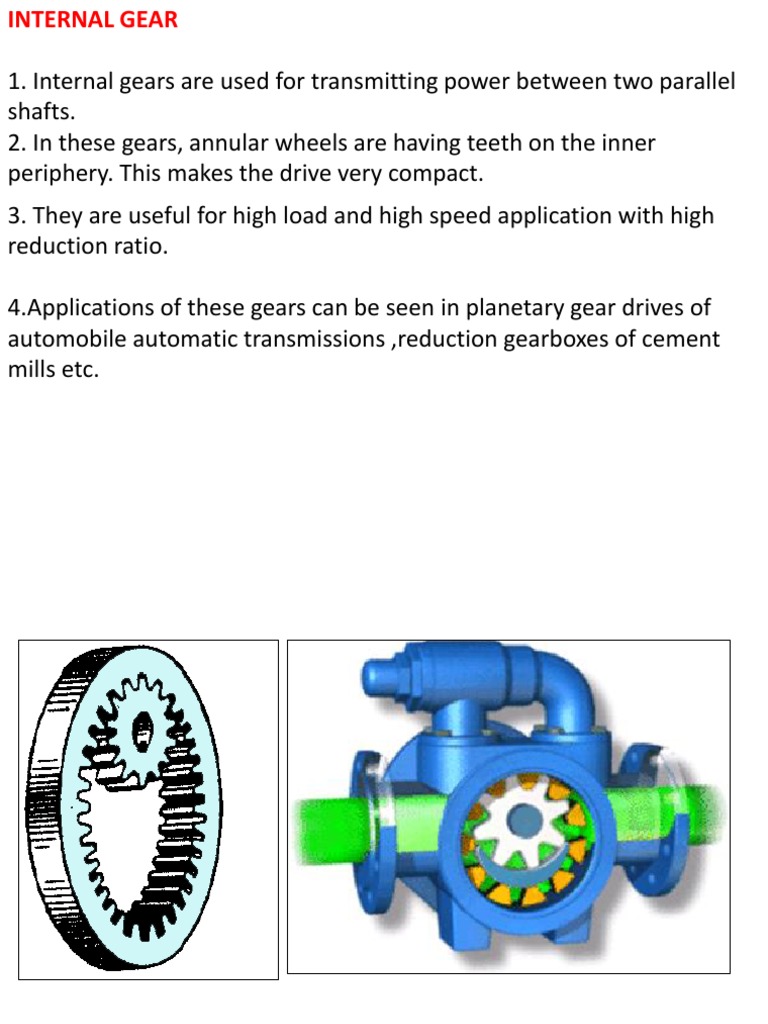Internal Gears | PDF | Gear | Tools