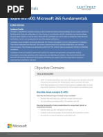 MCF OD 365 Fundamentals MS-900