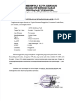 PDF Surat Keterangan Beda Nama Dan Tanggal Lahir