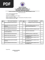 English Most Least Q3