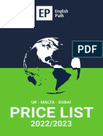 EP Price List 2022&2023