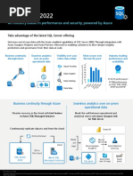 SQL Server 2022 Datasheet