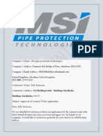 MSIOilfield@scotlandmail - Com, Approval Doucmnet