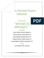 Instituto Nacional Técnico Industrial.: "Sistema de Arranque"