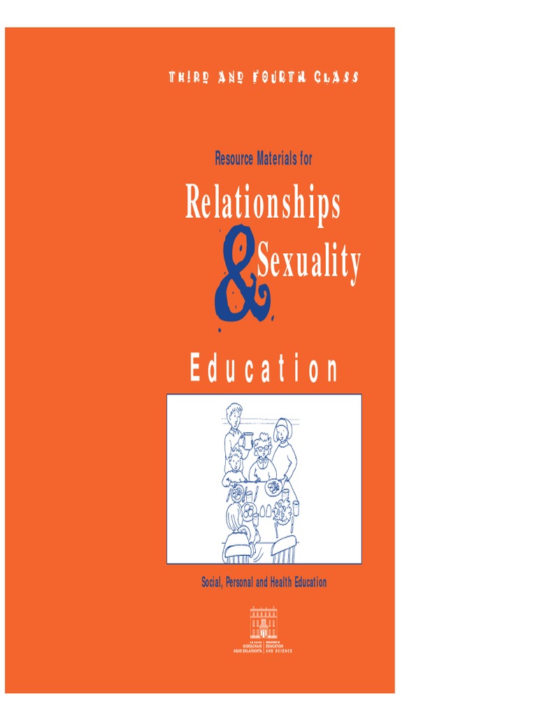 Iiep Sexuality Education 3rd 4th Class PDF Self Esteem Sex