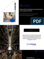Warehouse Management With Cyberium ERP