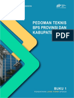 Buku 1 Pedoman Teknis BPS Provinsi Dan KabupatenKota Pendataan Long Form SP2020