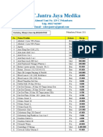 Daftar Harga 2021 Riharja