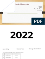 05 Chemical Energetics - MCQs Paper 2