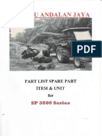 Spaprepart SP3800 - With Rate