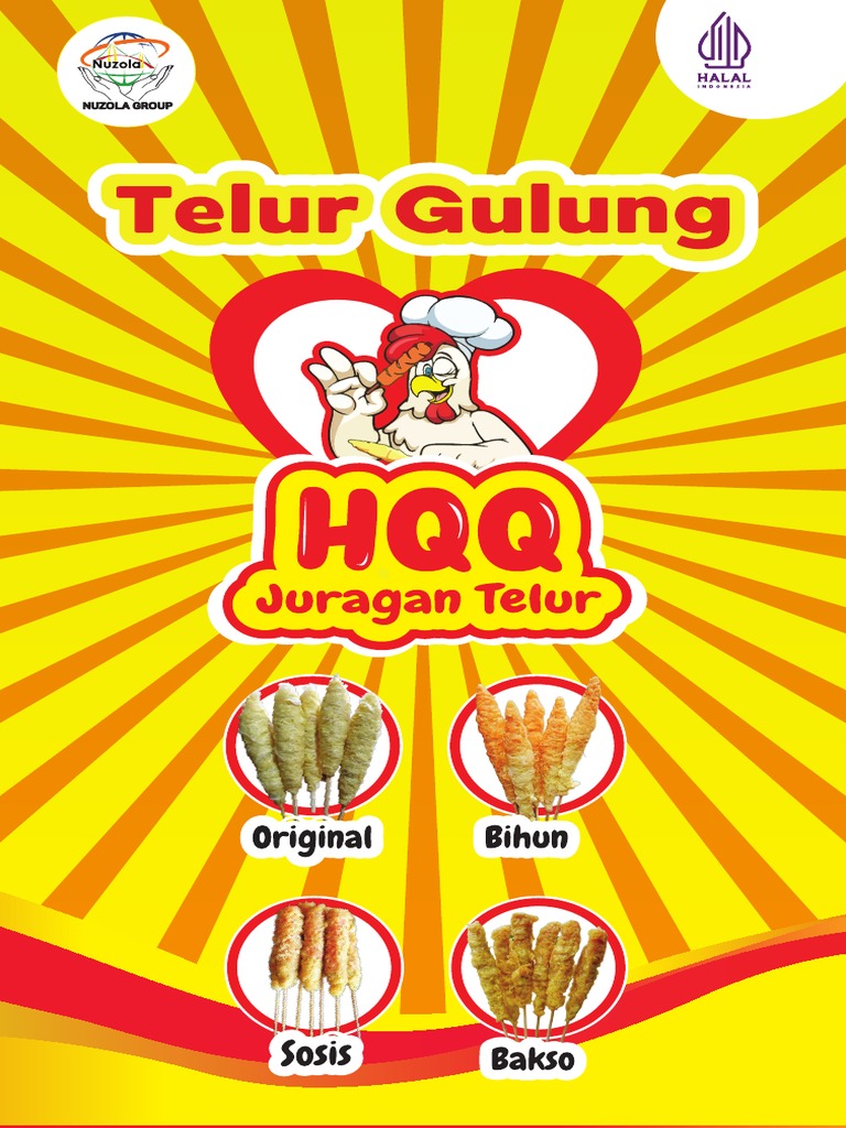 Desain Telur Gulung_HQQ Juragan Telur_60x100cm | PDF