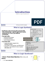 Digital IC Synthesis