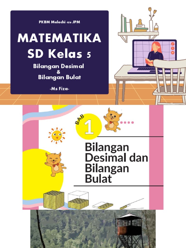 Kelas 5-Bab 1-Bilangan Desimal Dan Bilangan Bulat | PDF
