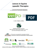 Advances Equine Orthopaedic Therapies Coursenotes Vetpd Spain